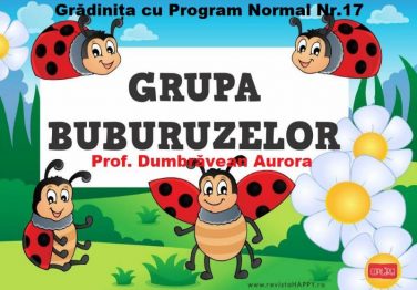 Protejat: Grupa Buburuzelor. Grupa mica G.P.N.17